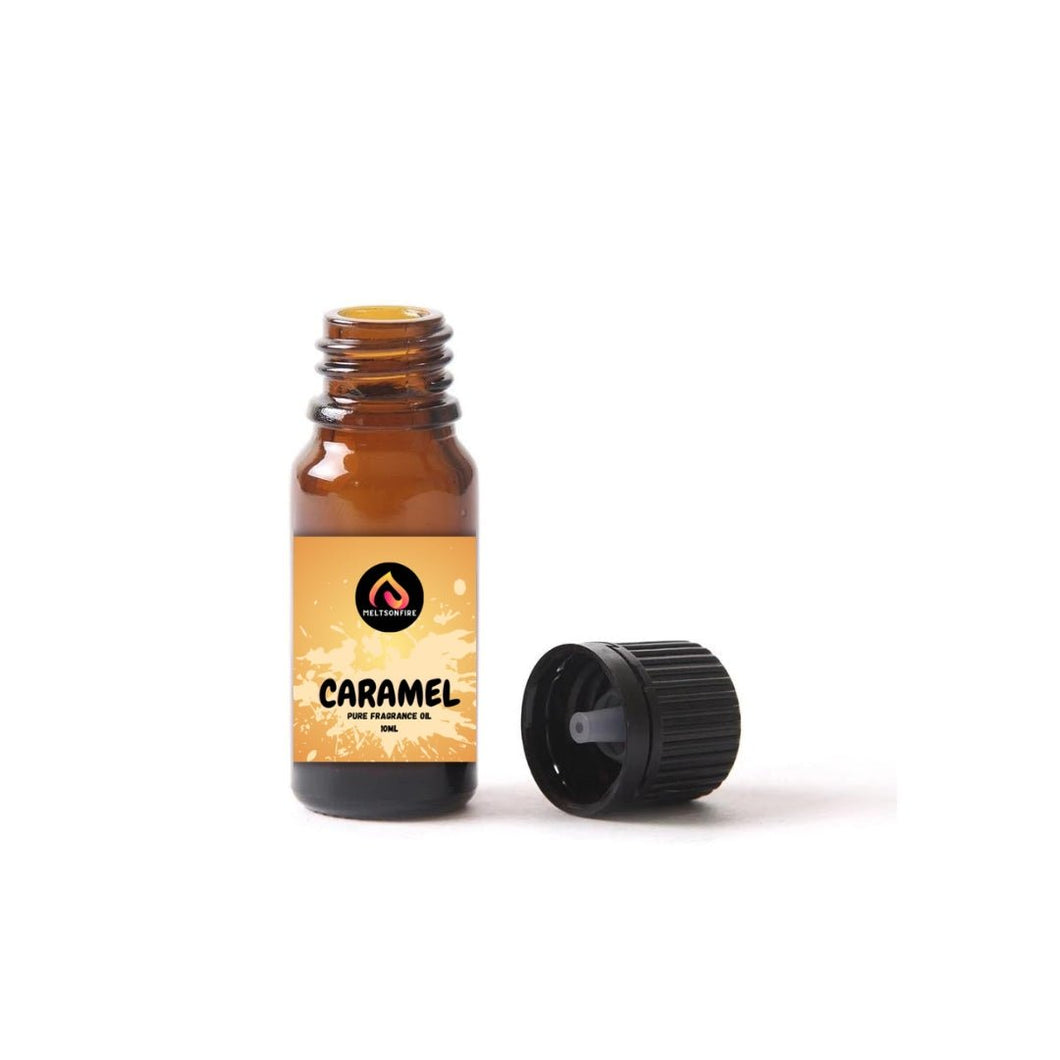 Caramel Fragrance Oil - Diffuser Burner Bath Candle Soap Wax Melt Making - Meltsonfire