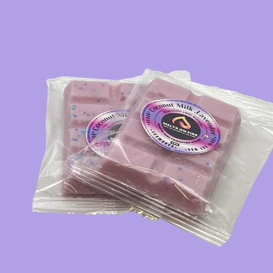 Coconut Milk Wax Melts - Snap Bars - Soy Wax Melts - Meltsonfire