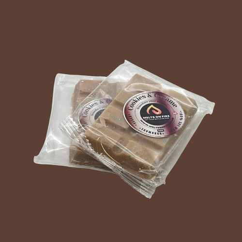 Cookies & Creame Wax Melts - Snap Bars - Soy Wax Melts - Meltsonfire