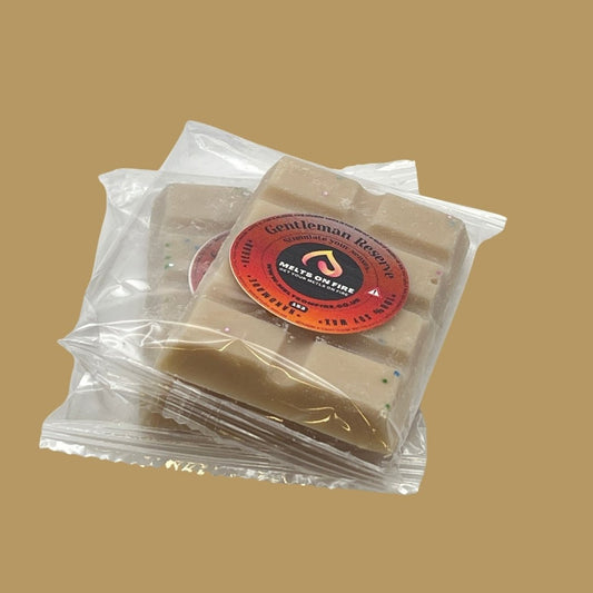 Gent's Reserve Wax Melts - Snap Bars - Soy Wax Melts - Meltsonfire