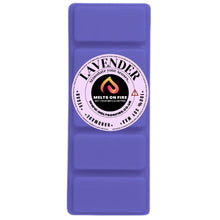 Load image into Gallery viewer, LAVENDER Scented Wax Melts – Large 50g Bars with a Perfume - Inspired, Clean, Fresh, and Fruity Aroma. - Meltsonfire
