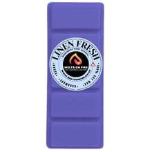 Load image into Gallery viewer, LINEN FRESH Scented Wax Melts – Large 50g Bars with a Perfume - Inspired, Clean, Fresh, and Fruity Aroma. - Meltsonfire
