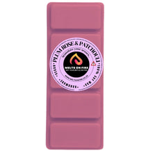 Load image into Gallery viewer, PLUM ROSE &amp; PATCHOULI Scented Wax Melts – Large 50g Bars with a Perfume - Inspired, Clean, Fresh, and Fruity Aroma. - Meltsonfire
