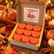 Load image into Gallery viewer, Pumpkin Wax Melts Natural Handmade Highly Scented Pumpkin Spice Fragrance - Meltsonfire
