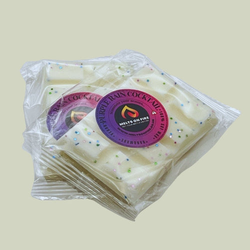Purple Rain Cocktail Wax Melts - Snap Bars - Soy Wax Melts - Meltsonfire