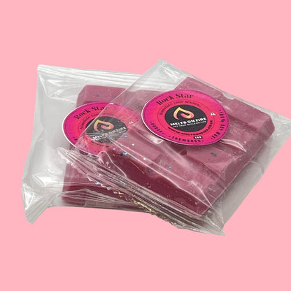 Rock Star Wax Melts - Snap Bars - Soy Wax Melts - Meltsonfire