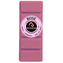 Load image into Gallery viewer, ROSE Scented Wax Melts – Large 50g Bars with a Perfume - Inspired, Clean, Fresh, and Fruity Aroma. - Meltsonfire
