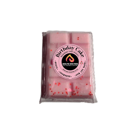 Wax Melts – 4 X Snap Bars - (Blueberry Muffin,birthday cake,Strawberries & Cream,pears drop) – Scented Soy Wax Melts Vegan - Meltsonfire